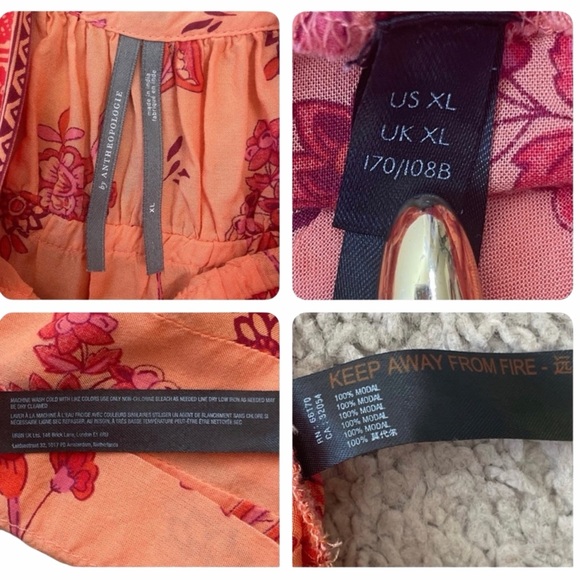 Anthropologie Clementine Floral Tiered
Babydoll Boho Lounge Tank Top size XL. - Picture 11 of 11